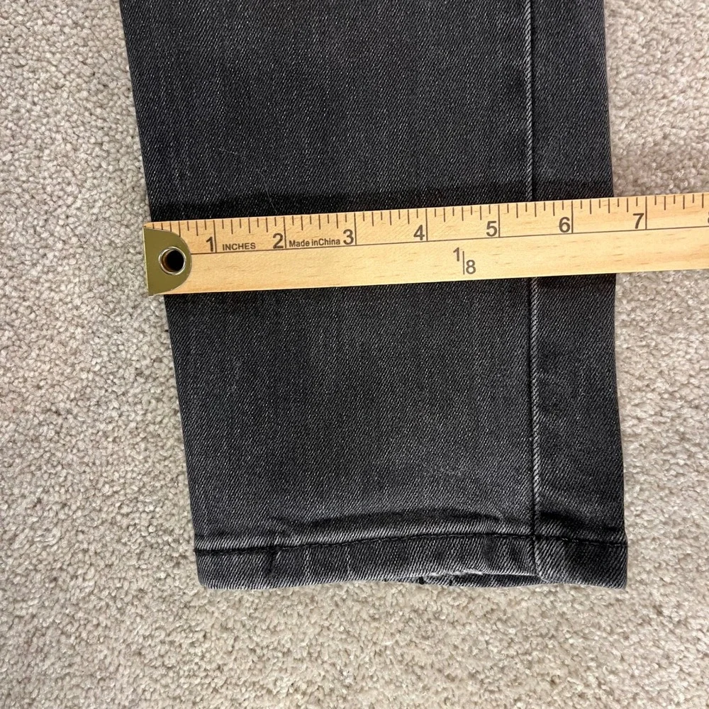 Levi's 512 Slim Fit Jeans Mens 31x32 Faded Black Stretch WaterLess